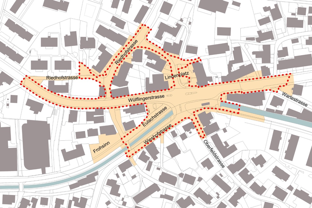 Studienauftrag Neugestaltung Strassenraum Lindenplatz/Wülflingerstrasse