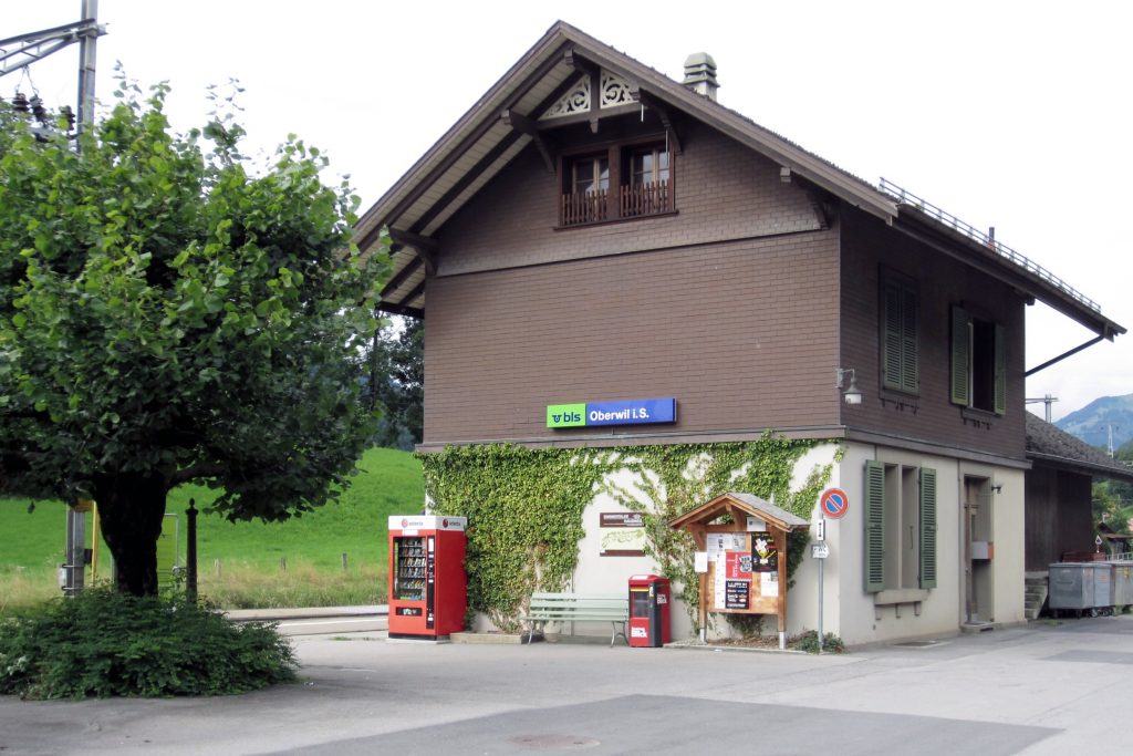 Erscheinungsbild Bahnhöfe BLS
