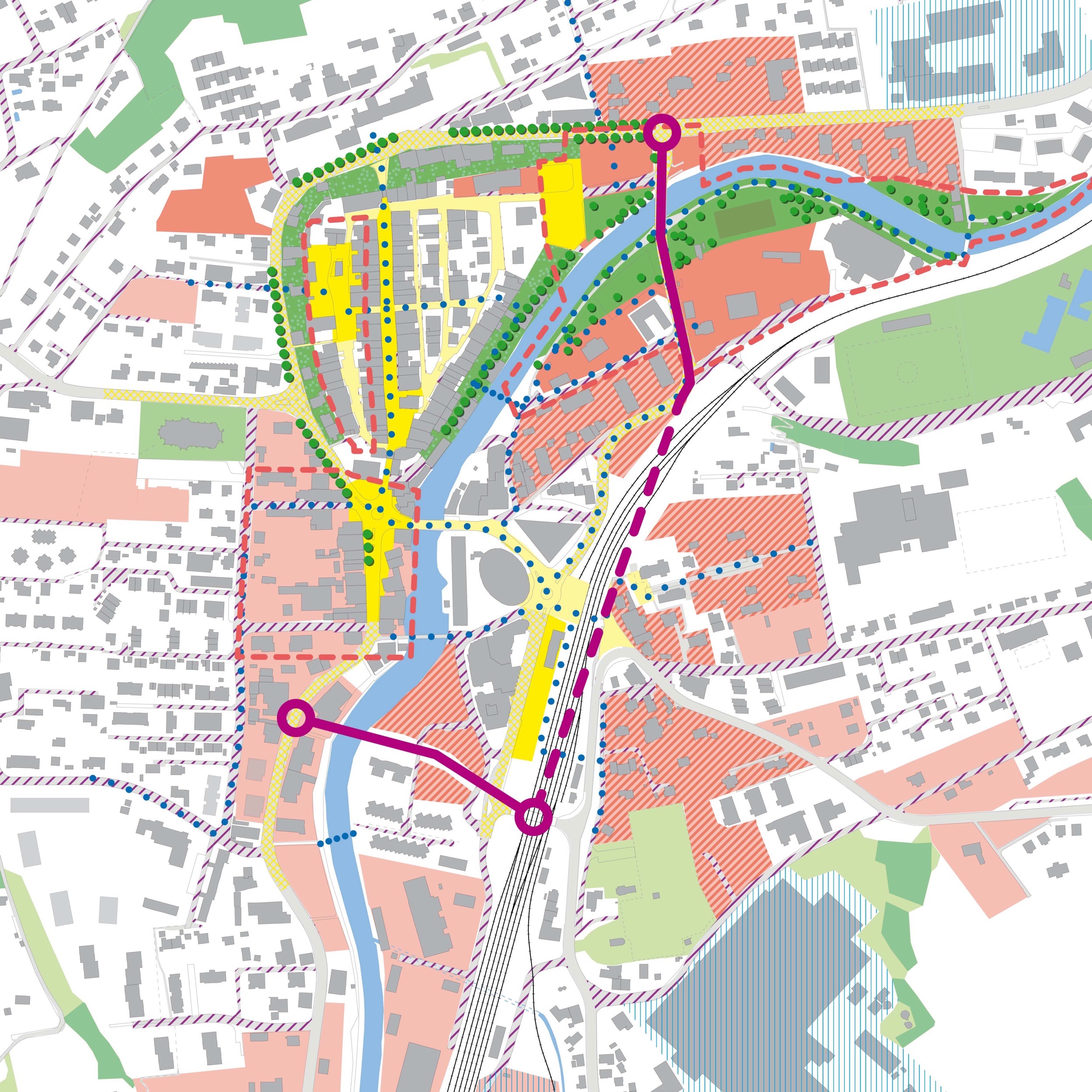 Stadtentwicklungskonzept Laufen – Metron