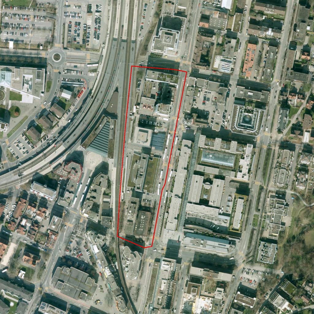 Testplanung Baarerstrasse West / Bahnhof Zug