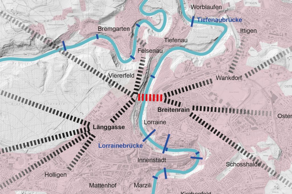 Liaison piétonne et cyclable Breitenrain-Länggasse – Berne