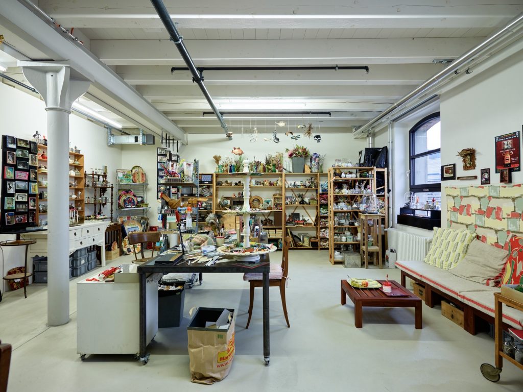 Aktienmühle Basel, Blick in eine Werkstatt
