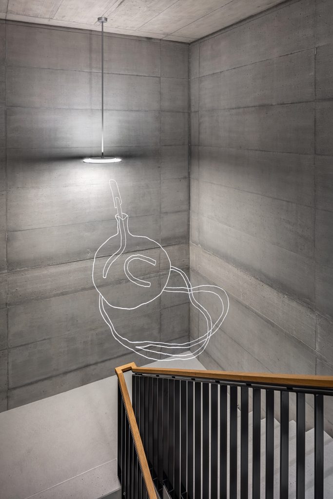 Installation Streiflichter, Judith Albert