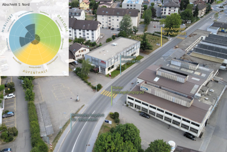 Duedingen, Abschnitt Nord Potenzialananalyse