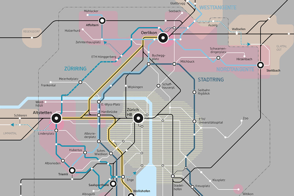 Zukunftsbild 2050 für die VBZ