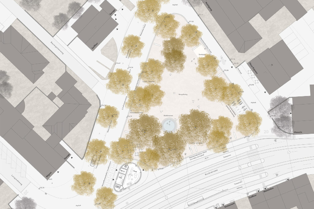 Studienauftrag Umgestaltung Lindenplatz Allschwil