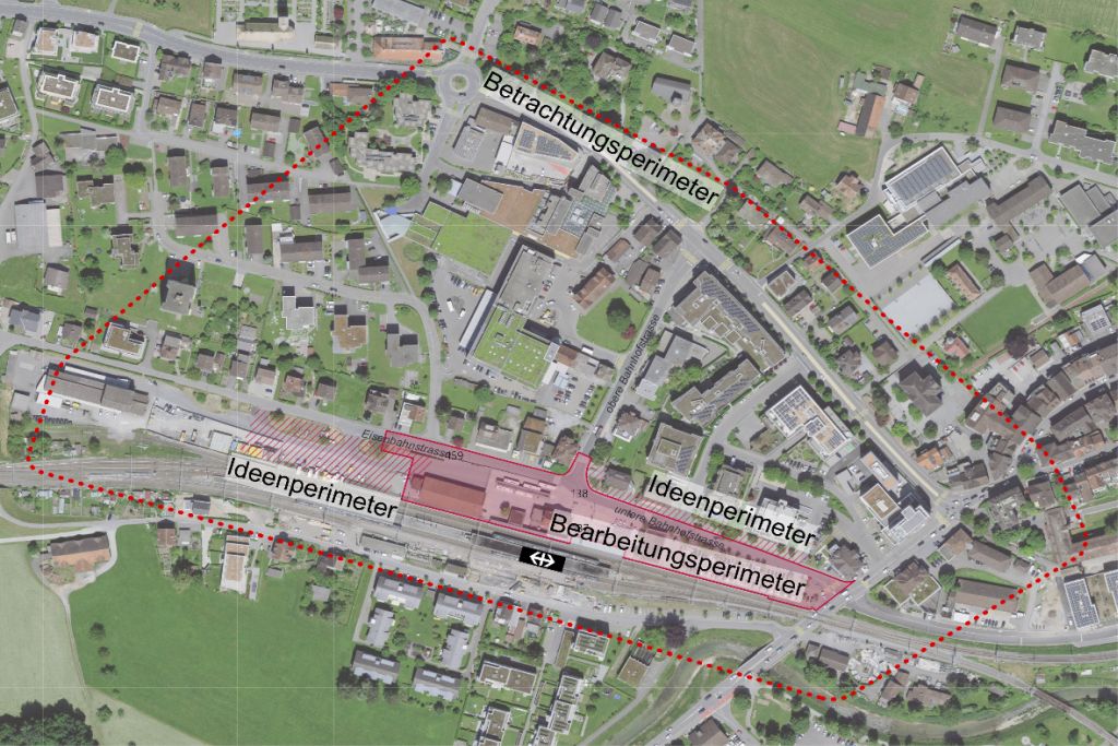 Wettbewerb Bushof und Bahnhofplatz Uznach
