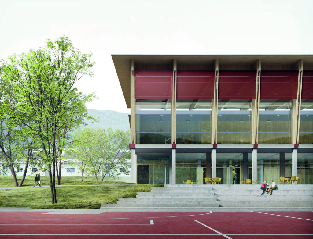 Schlüssige Struktur, prägnante Erscheinung: Bild: Der Entwurf von Armon Semadeni Architekten GmbH, Zürich