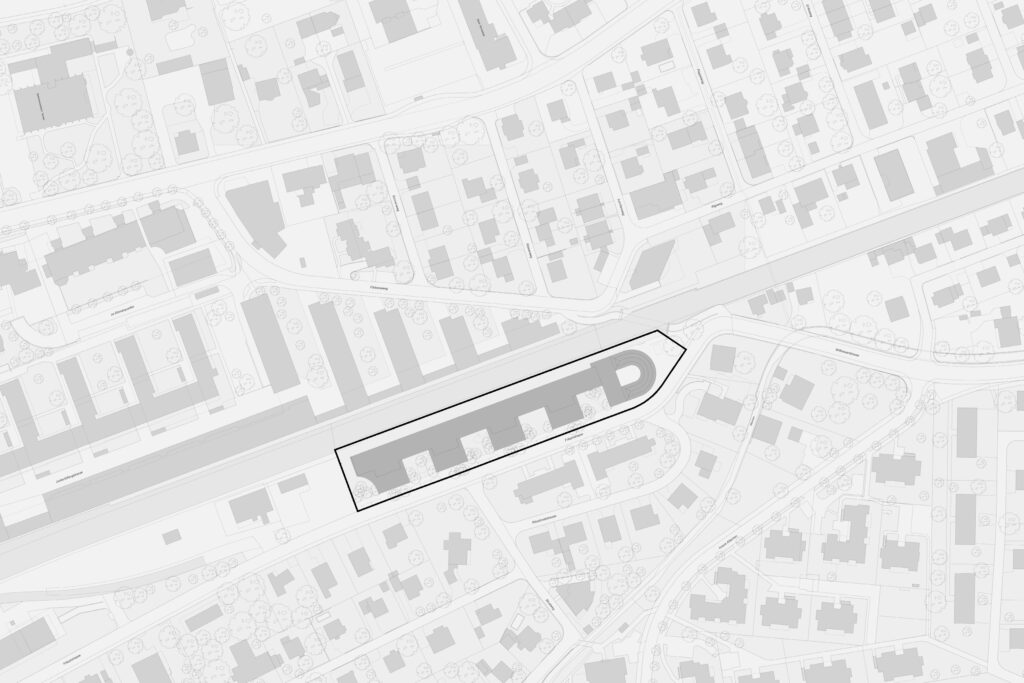 Gestaltungsplangebiet Frikartpark, Parzelle mit Richtprojekt