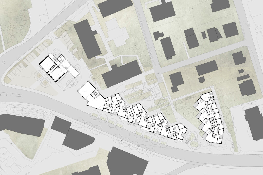 Windisch, Situationsplan des Areals Via Romana