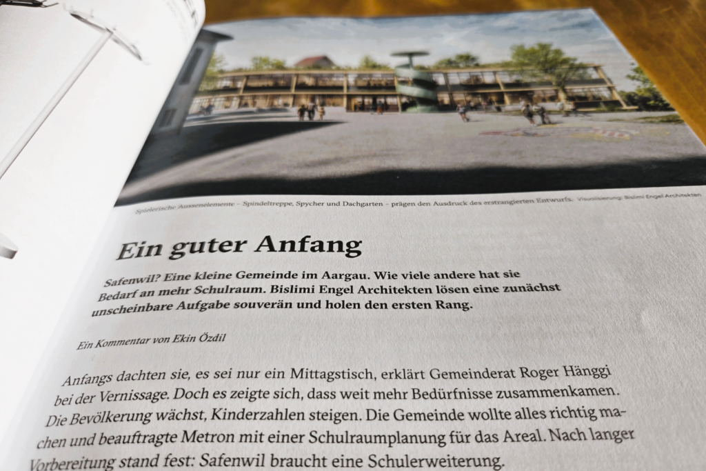 Detail, Magazin Hochparterre, Artikel Safenwil