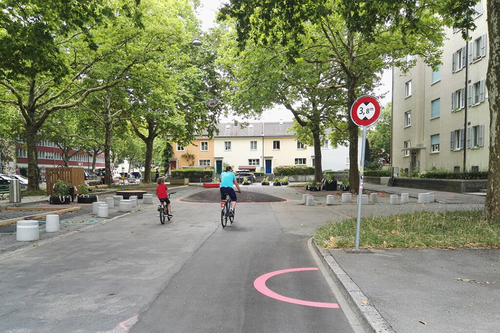 Espaces urbains de la ville de Berne