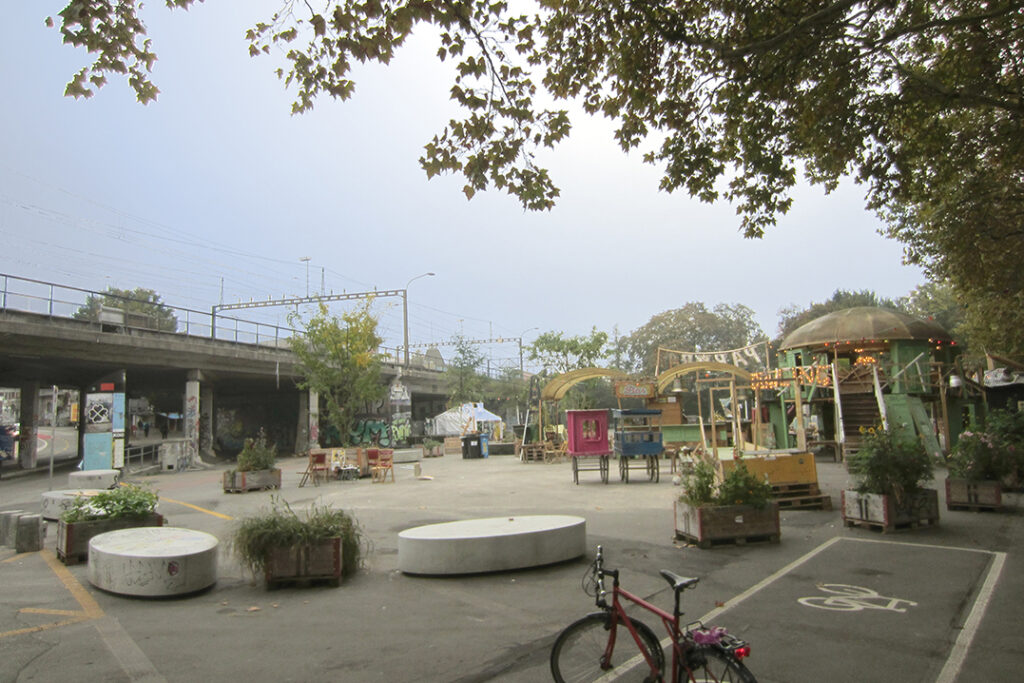 Espaces urbains de la ville de Berne