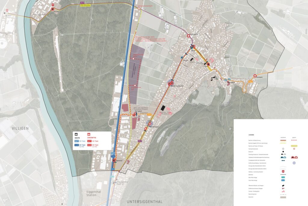 Kommunaler Gesamtplan Verkehr (KGV), Würenlingen