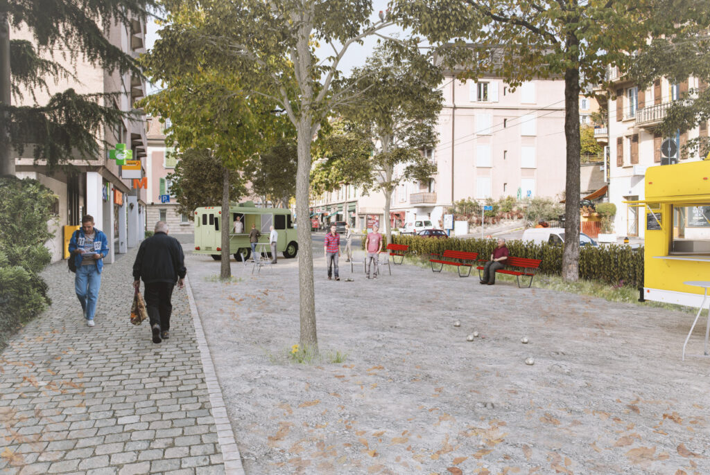 Neugestaltung der Avenue d’Echallens, Lausanne