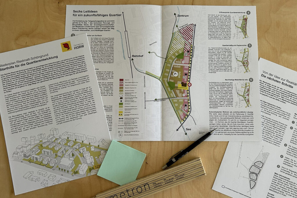 Starthilfe für die Quartierentwicklung: Der Masterplan Riedmatt-Schöngrund ist verabschiedet
