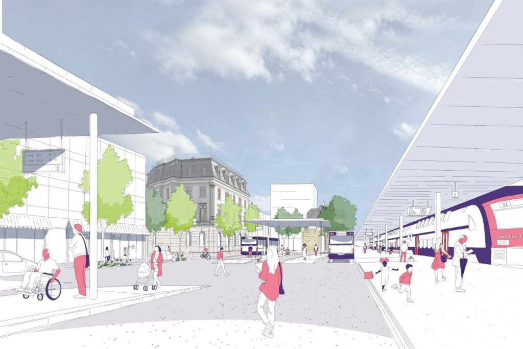 Masterplan Stadtraum Bahnhof Wetzikon