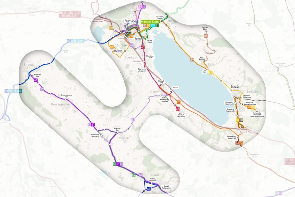 Buskonzept Sempachersee, Perimeter VVL