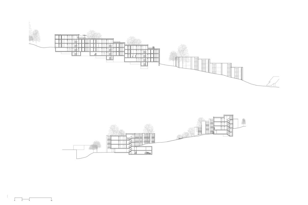 Ansichten Wohnüberbauung Häfelerhau