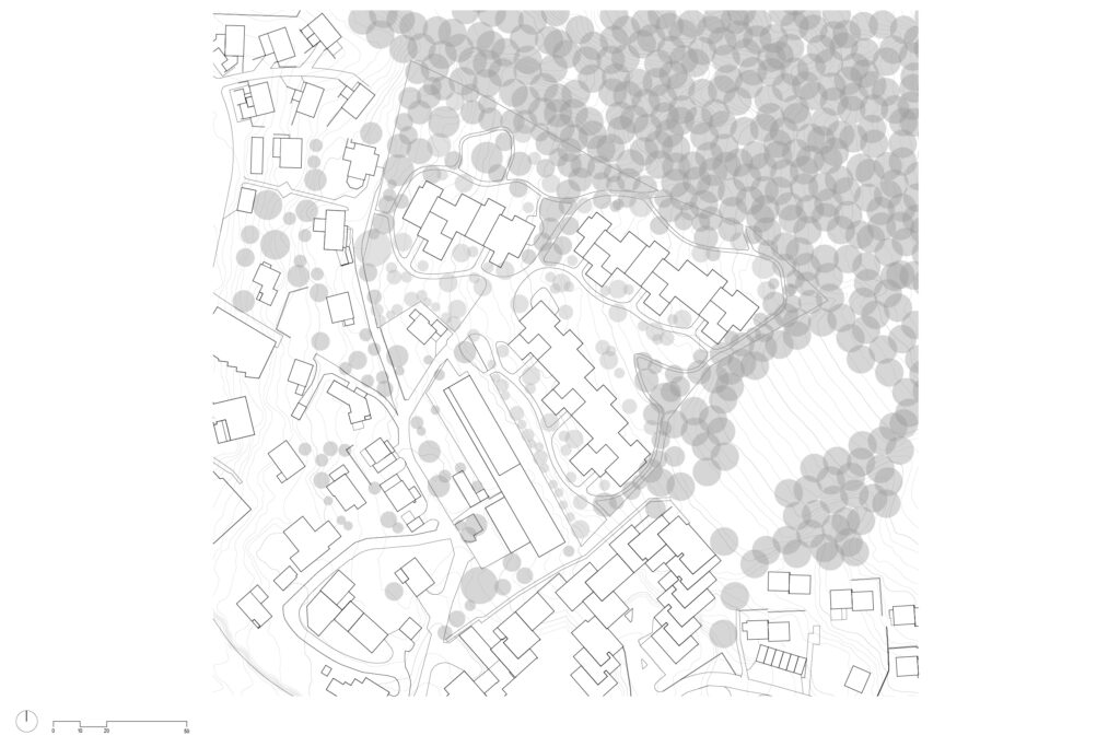 Situationsplan Wohnüberbauung Häfelerhau