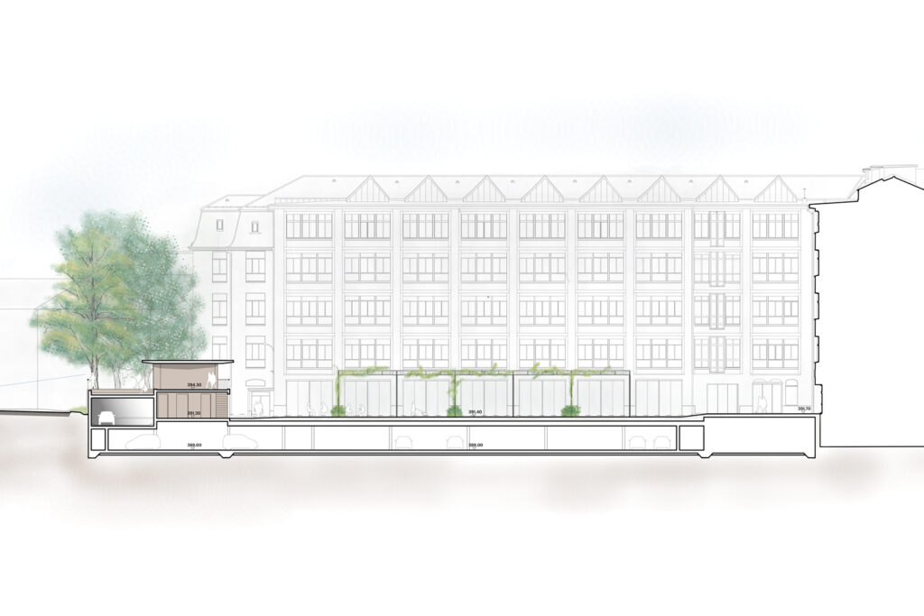 Neugestaltung Kammgarnhof