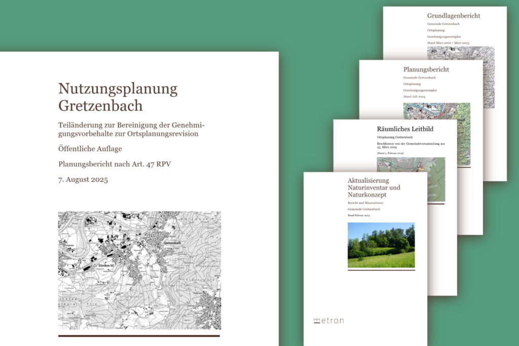 Ortsplanungsrevision, Gemeinde Gretzenbach