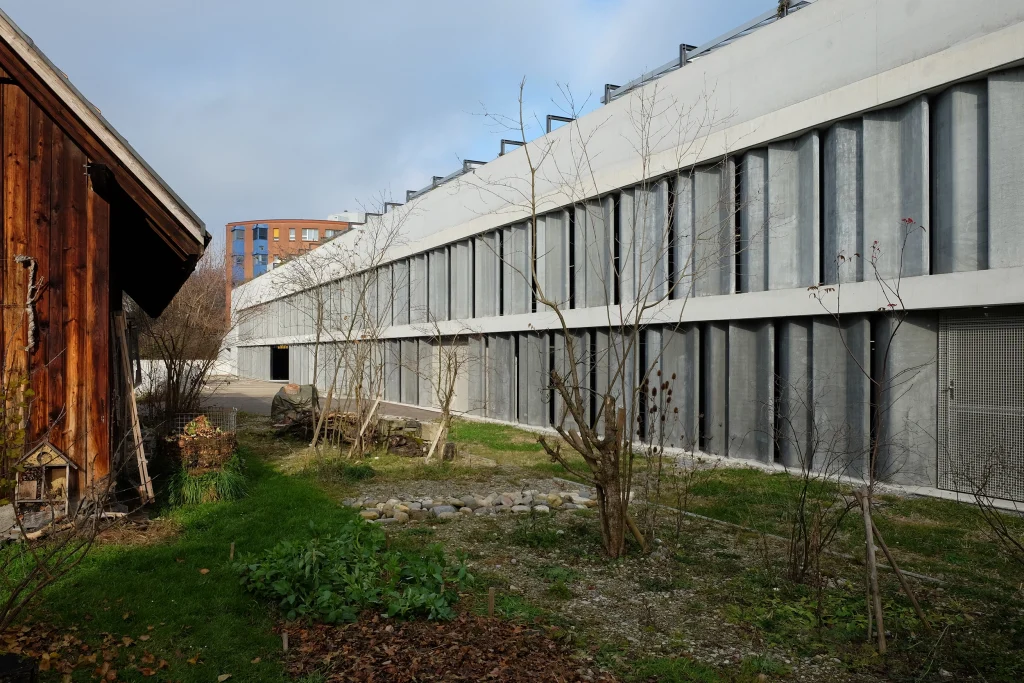 Ansicht der Fassade