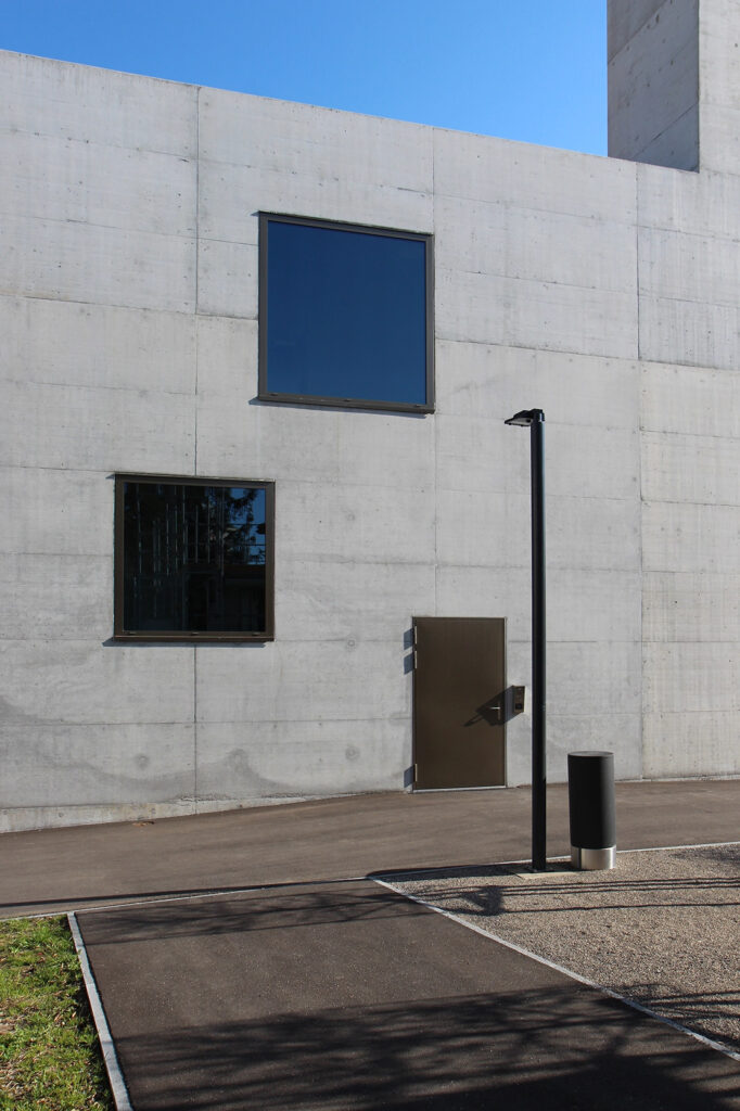 Seitenfassade Rettungsdienst