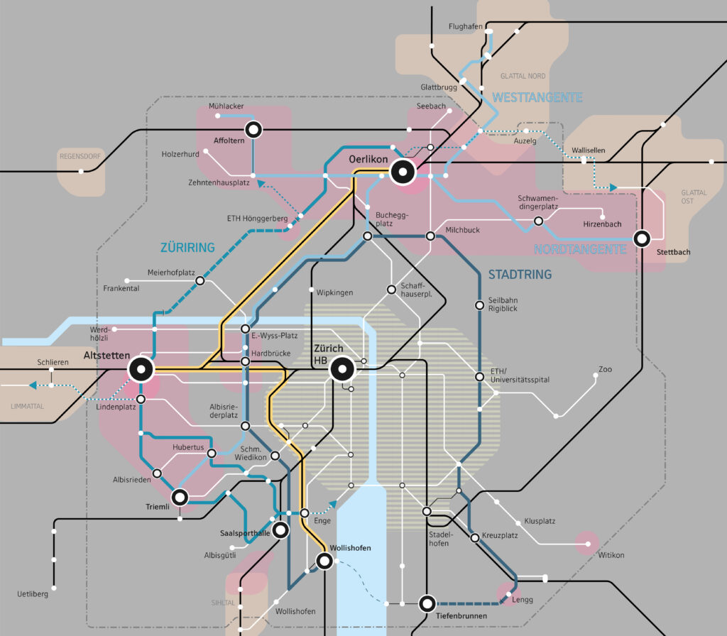 Metron AG: VBZ Zukunftsbild 2050 Stossrichtung "Kunde im Zentrum"