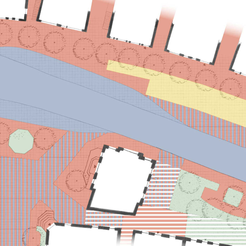 Analyse der Flächenzuteilung für Verkehr und weitere Nutzungen