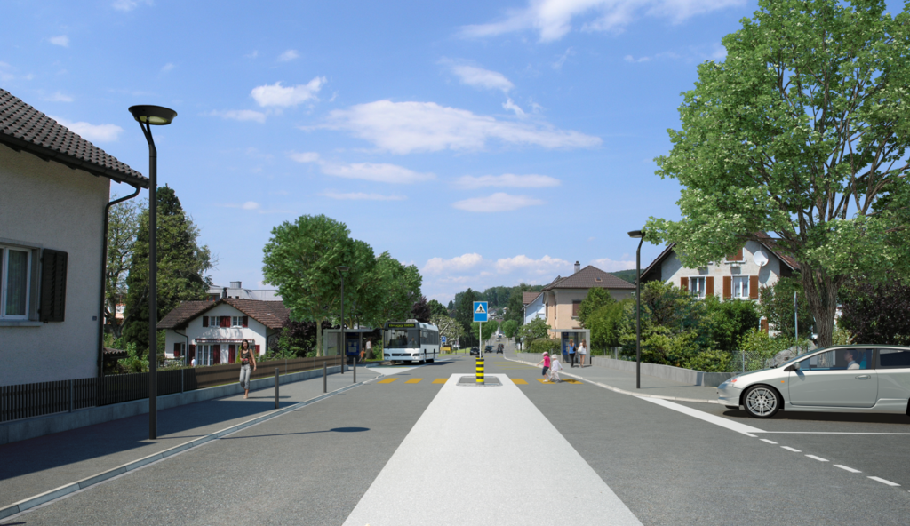 Concept d’exploitation et d’aménagement de la traversée de Niederrohrdorf