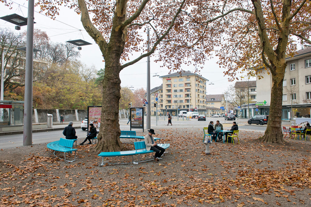 Espaces urbains de la ville de Berne
